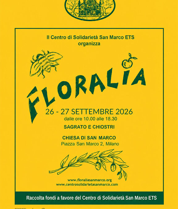 Grande vendita di manufatti a Floralia