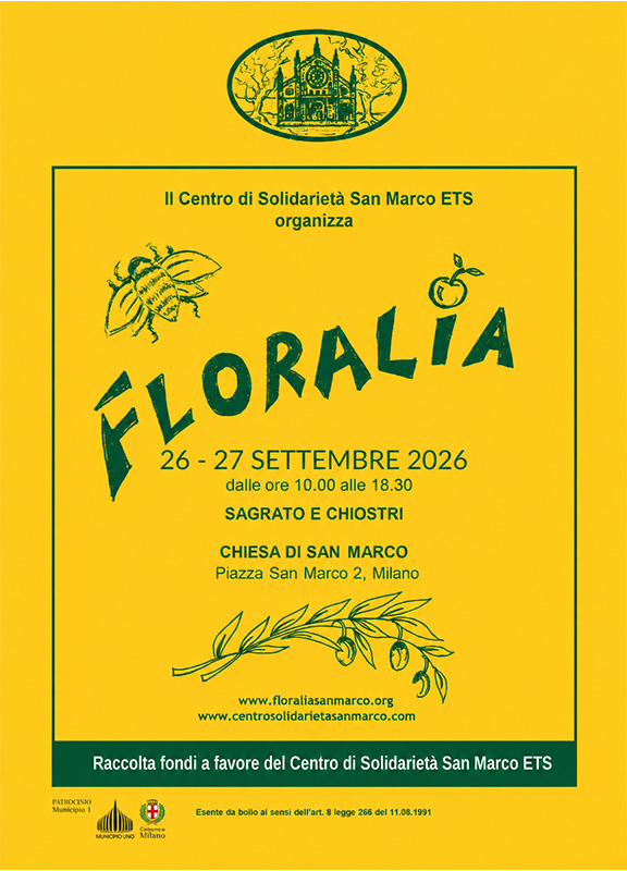 Grande vendita di manufatti a Floralia